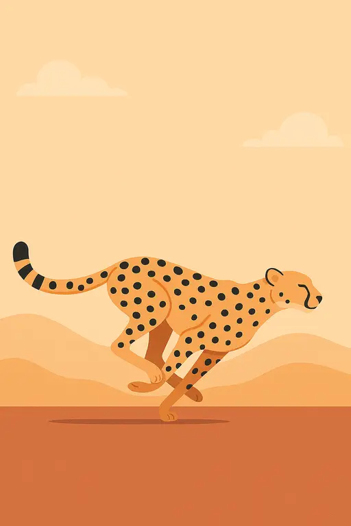 El animal más rápido de la Tierra